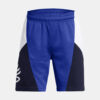 Under Armour Kraťasy Curry Boys Splash Short-BLU - Kluci