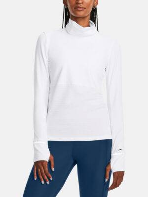 Under Armour Launch Elite Funnel-WHT T-Shirt - Women Under Armour Launch Elite Funnel-WHT T-Shirt - Women
