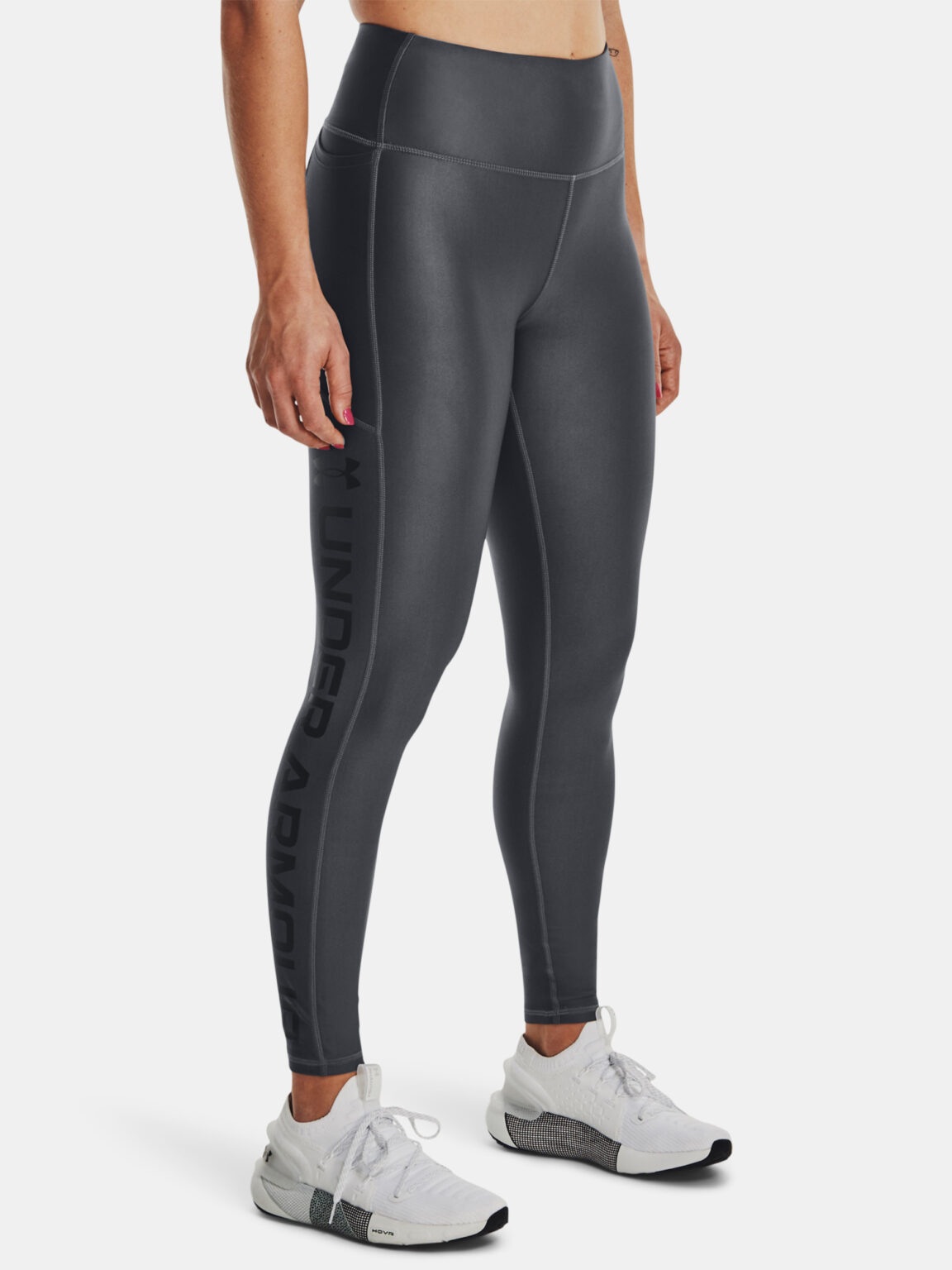 Under Armour Leggings Armour Branded Legging-GRY - Women