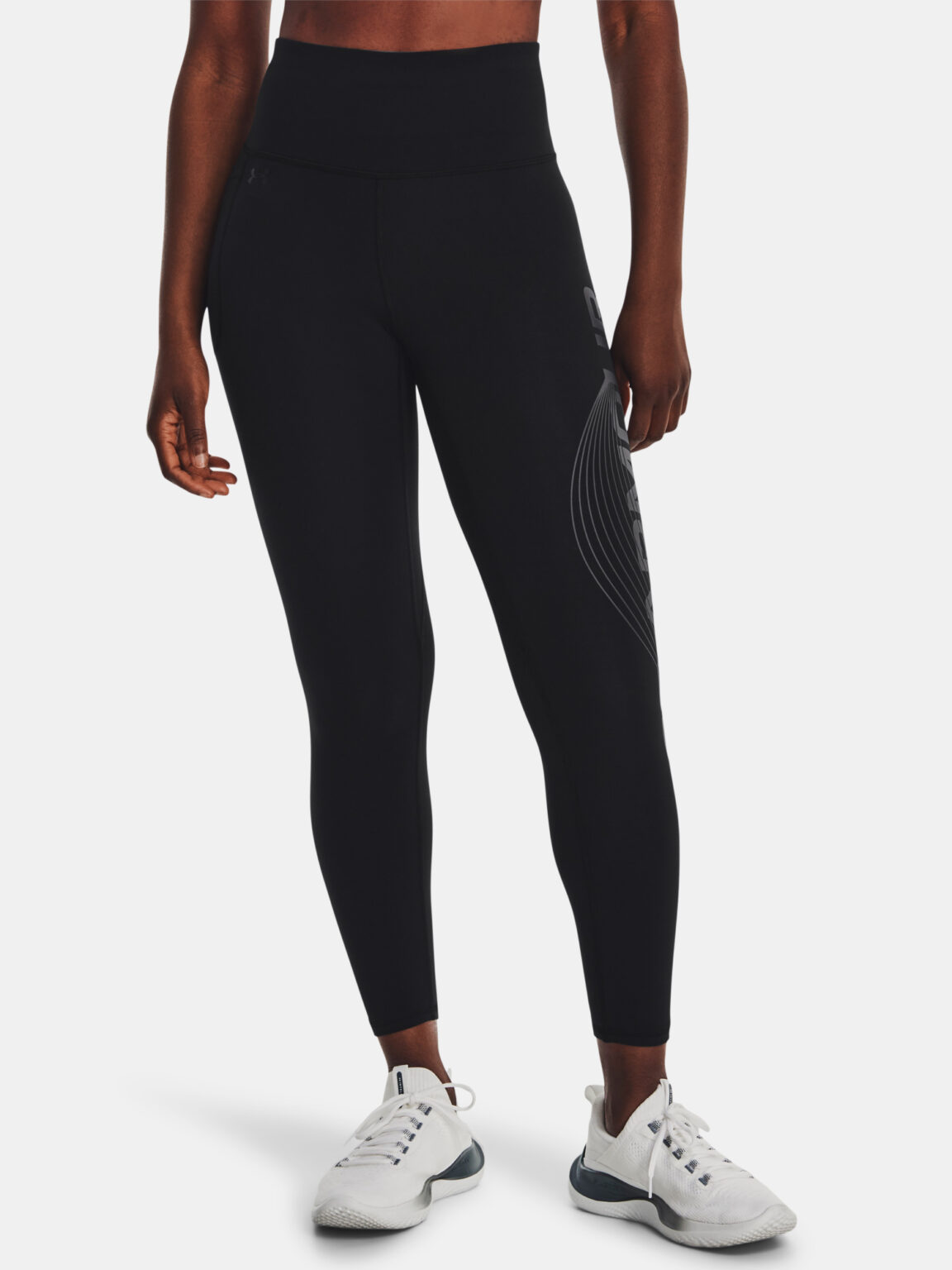 Under Armour Leggings Motion Ankle Leg Branded-BLK - Women