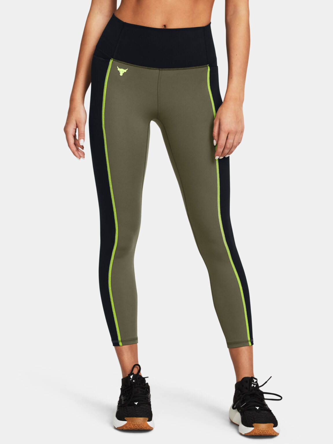Under Armour Leggings Pjt Rck LG Clrblck Ankl Lg-GRN - Women's