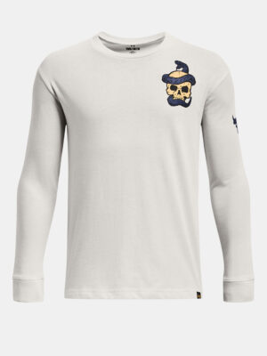 Under Armour Light Grey T-Shirt UA PJT ROCK COBRA LS