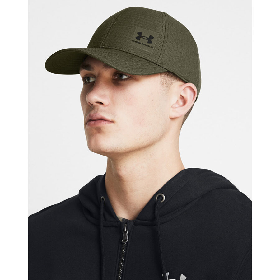 Under Armour M Iso-chill Armourvent STR Marine OD Green/ Black M/L-alacsony-ár