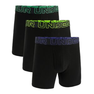 Under Armour M Perf Cotton 6in 3-Pack Black XS-alacsony-ár