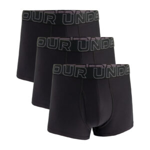 Under Armour M Perf Tech 3in 3-Pack Black L-alacsony-ár