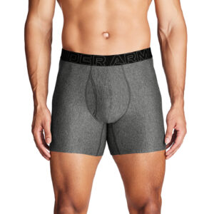 Under Armour M Perf Tech 6in 1-Pack Grey S-alacsony-ár