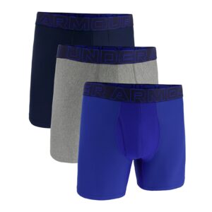 Under Armour M Perf Tech 6in 3-Pack Blue M-alacsony-ár