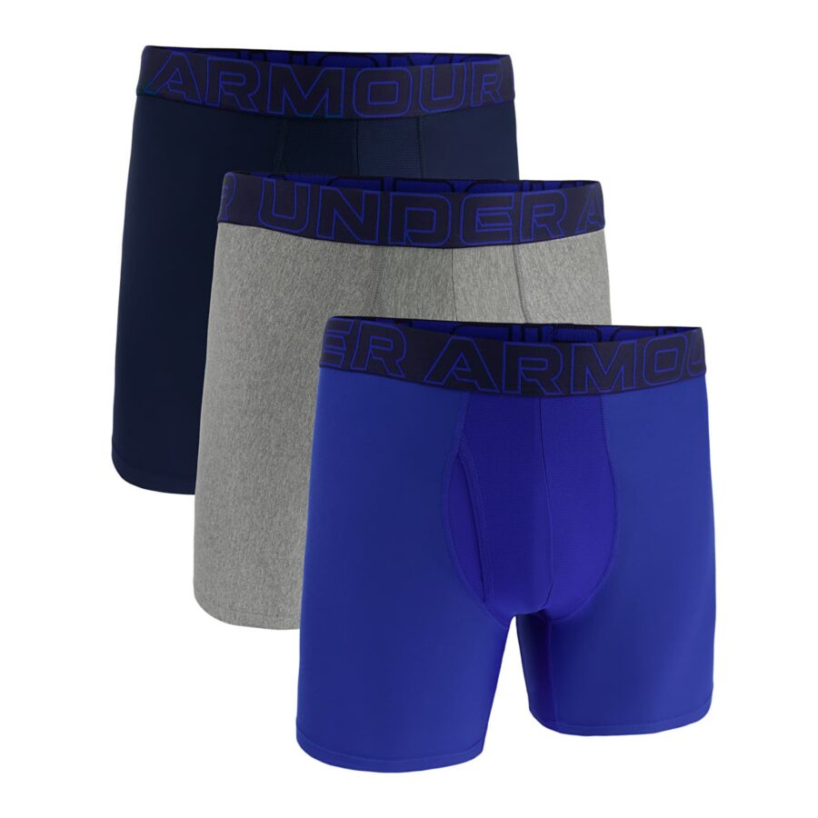 Under Armour M Perf Tech 6in 3-Pack Blue M-alacsony-ár