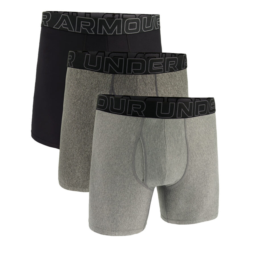 Under Armour M Perf Tech 6in 3-Pack Grey S-alacsony-ár