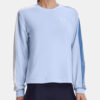 Under Armour MIkina Rival Terry CB Crew-BLU - Women