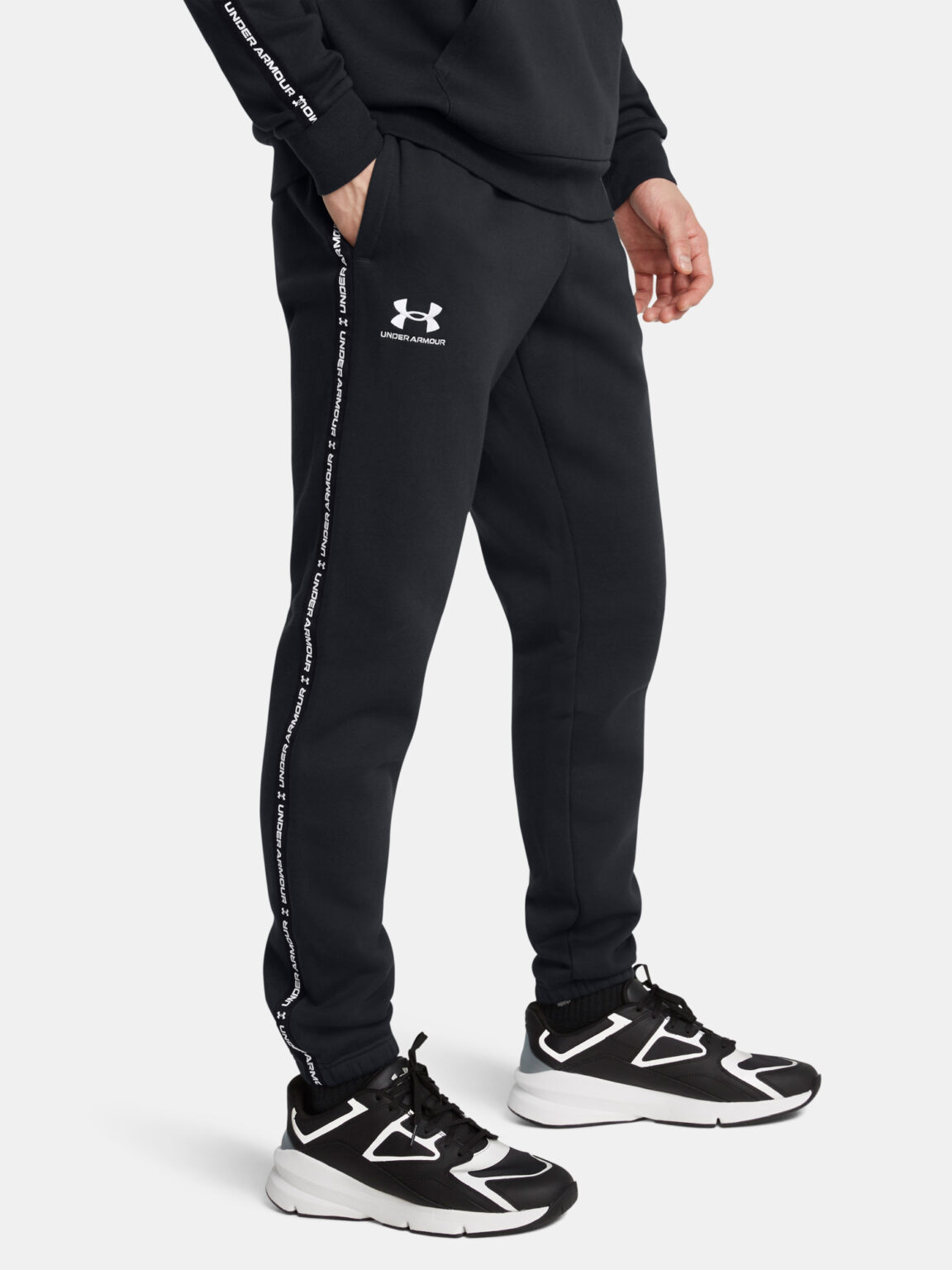 Under Armour Men's Sweatpants UA Icon Fleece Jgr Taping - Men's