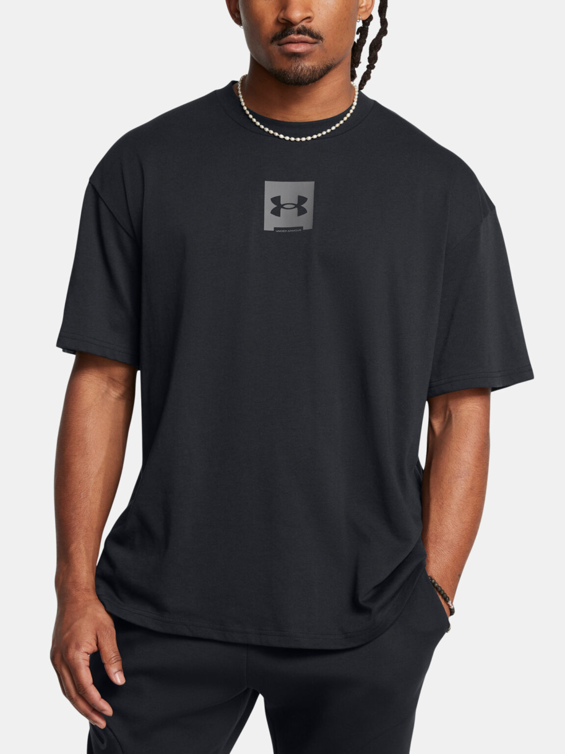 Under Armour Men's T-shirt UA M HW OS SM BOX SS - Men's