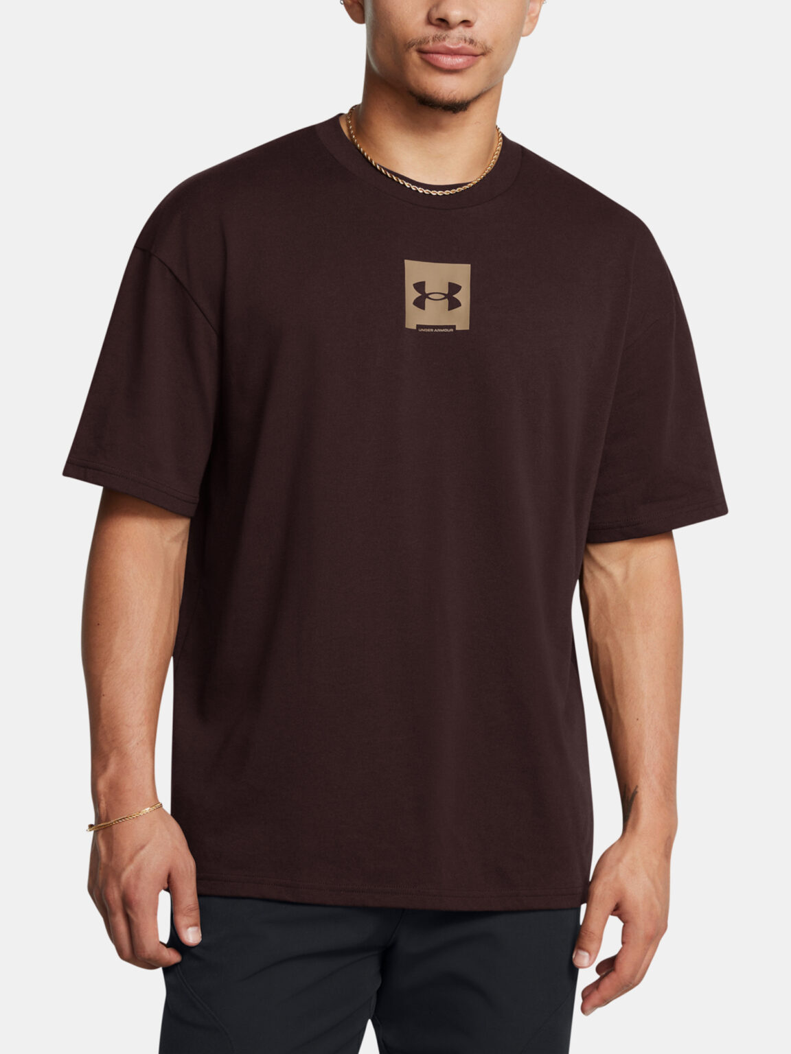 Under Armour Men's T-shirt UA M HW OS SM BOX SS - Men's