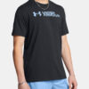 Under Armour Men's T-shirt UA M SLICED WORDMARK 60/40S SS - Men's