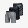 Under Armour Men's UA Performance Tech™ 6" Boxerjock® 3-Pack Black/ Castlerock S-alacsony-ár