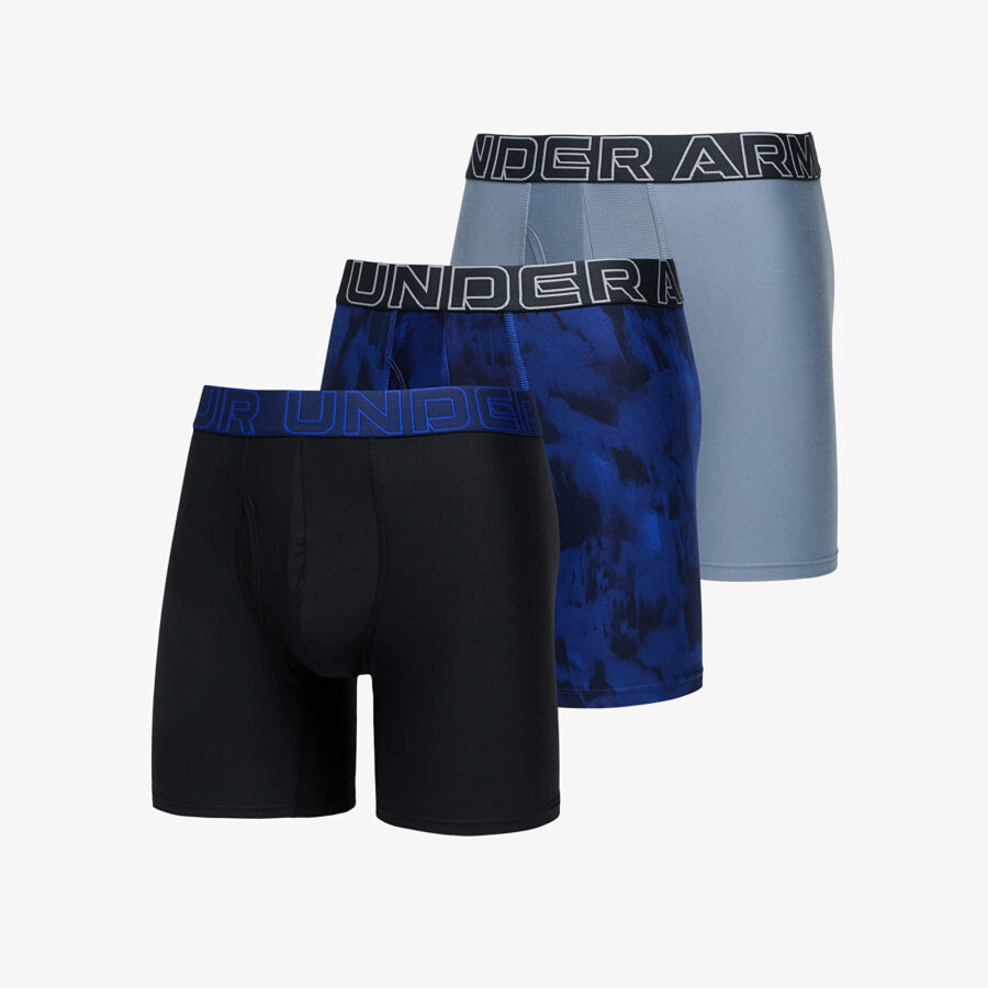 Under Armour Men's UA Performance Tech™ 6" Boxerjock® 3-Pack Royal/ Gravel S-alacsony-ár