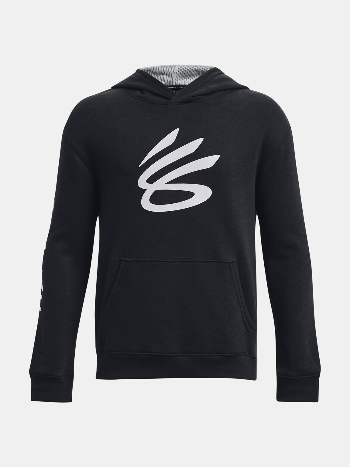 Under Armour Mikina Curry Boys Splash Hoodie-BLK - Kluci