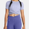Under Armour Motion Crossover Crop T-Shirt SS-PPL - Women