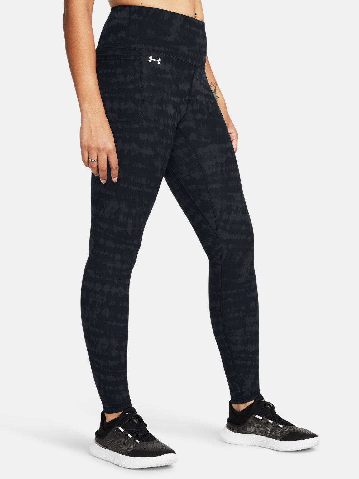 Under Armour Motion Print Legging-BLK - Women