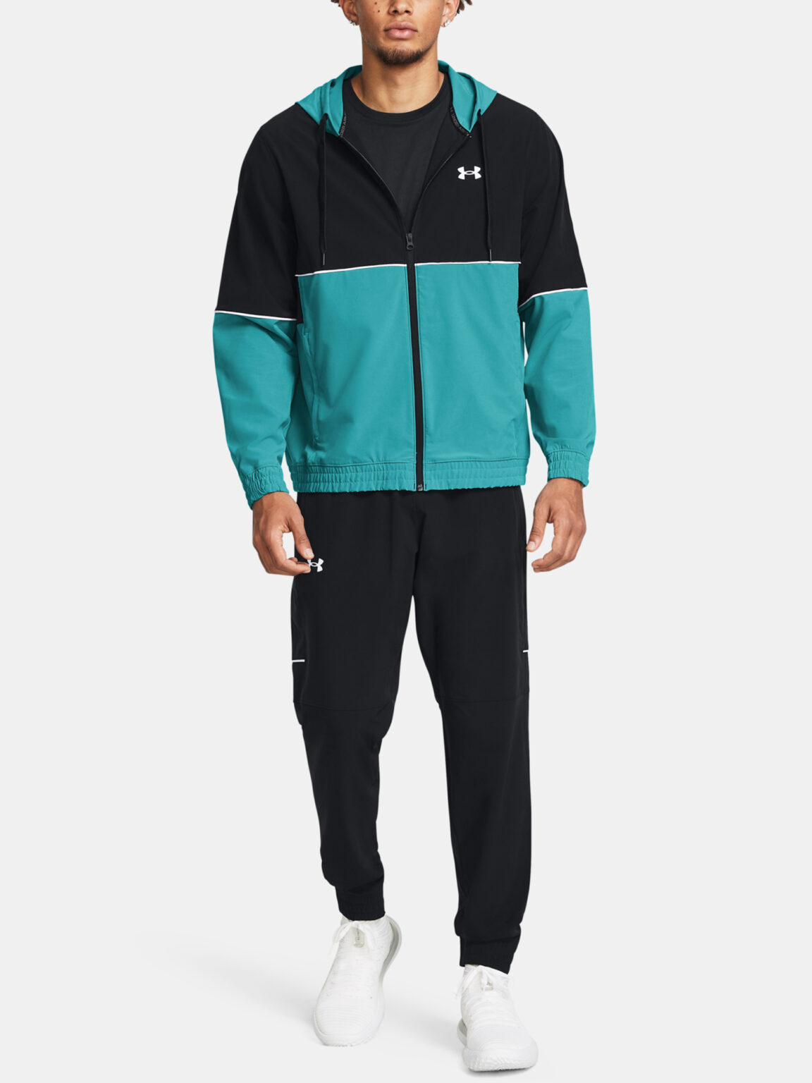 Under Armour Pants UA Baseline Woven Pant-BLK - Men