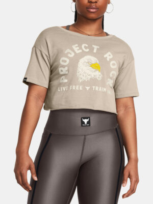 Under Armour Pjt Rck Balance Graphic T T-Shirt Light Brown