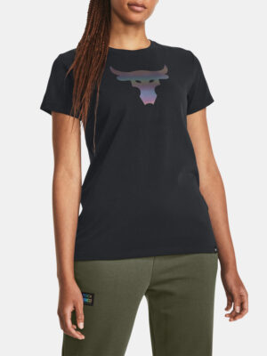 Under Armour Pjt Rck Nght Shft SS HW Q4 Black T-Shirt