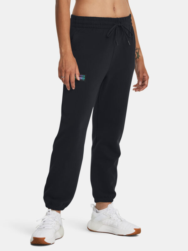 Under Armour Pjt Rock HW Terry Pnt-BLK Sports Pants - Women's