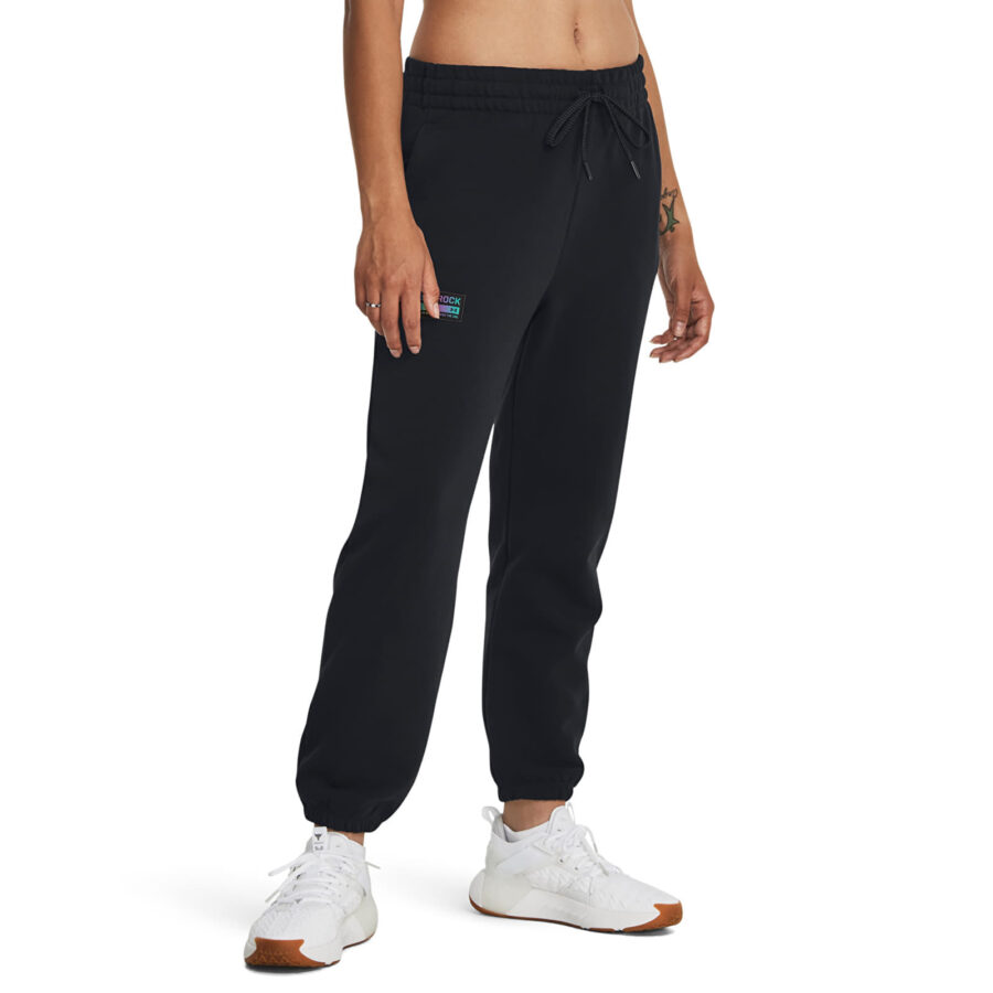 Under Armour Pjt Rock HW Terry Pnt Black M-alacsony-ár