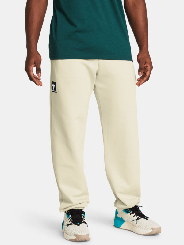 Under Armour Pjt Rock Hwt Terry Jgr Cream Sweatpants
