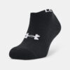 Under Armour Ponožky Core No Show 3Pk-BLK