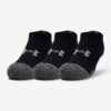 Under Armour Ponožky Ifjúsági Heatgear NS-BLK