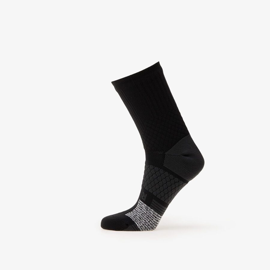 Under Armour Project Rock ArmourDry Playmaker Mid Sock 1-Pack Black/ Jet Gray/ White M-alacsony-ár