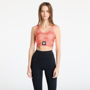 Under Armour Project Rock HeatGear Bra Orange XS-alacsony-ár