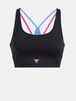 Under Armour Project Rock LG Grind Sportlette Black Women's Sports Bra
