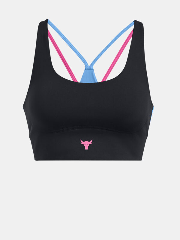 Under Armour Project Rock LG Grind Sportlette Black Women's Sports Bra
