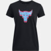 Under Armour Project Rock W Underground Core Black Women's Sports T-Shirt