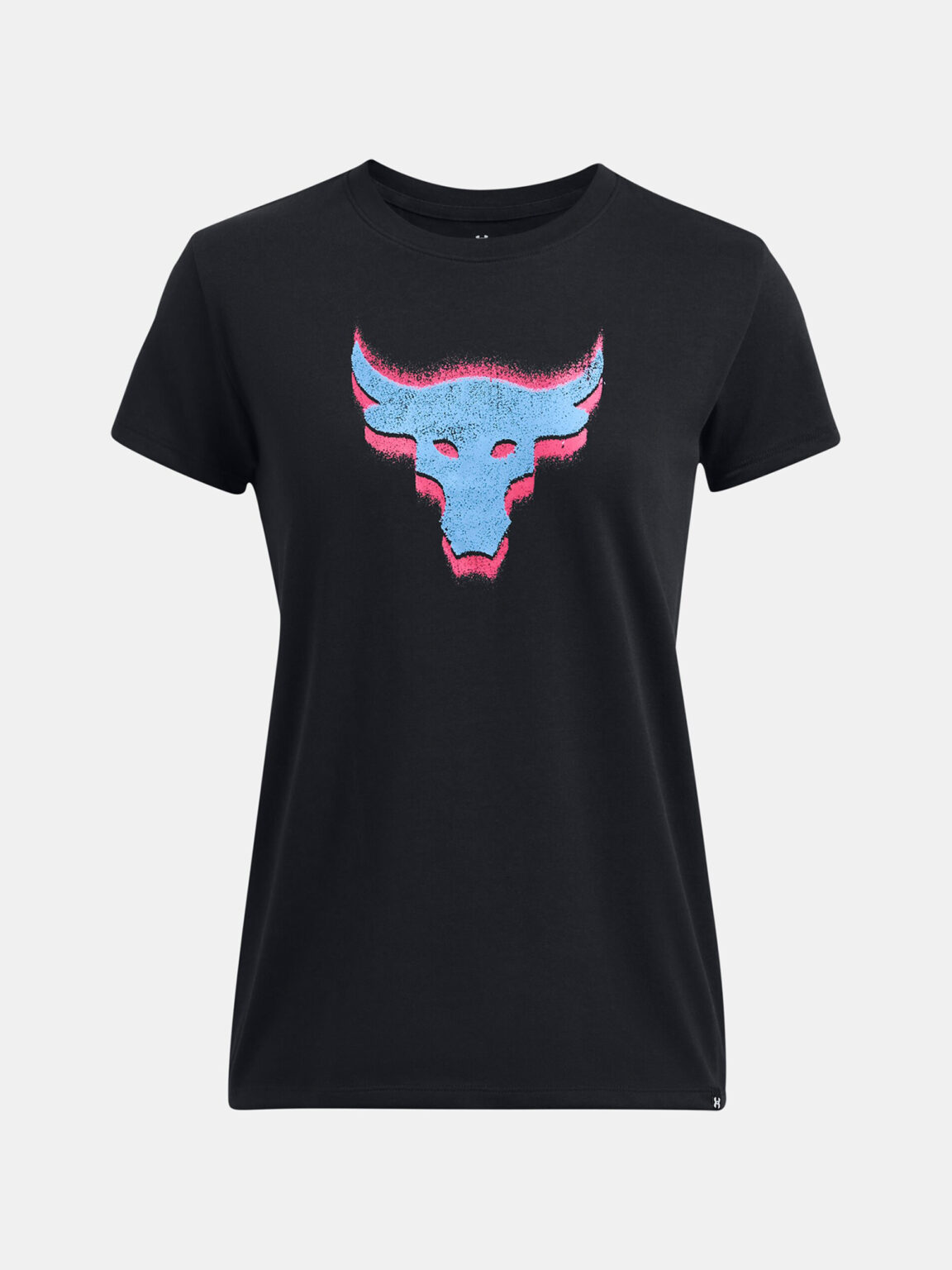 Under Armour Project Rock W Underground Core Black Women's Sports T-Shirt