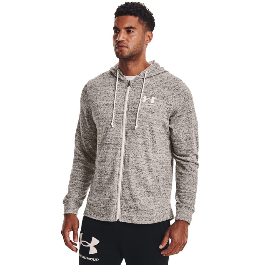 Under Armour Rival Terry Lc Fz Onyx White/ Onyx White S-alacsony-ár