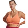 Under Armour Seamless Low Long Bra Orange S-alacsony-ár