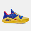 Under Armour Shoes CURRY 4 LOW FLOTRO-BLU - unisex