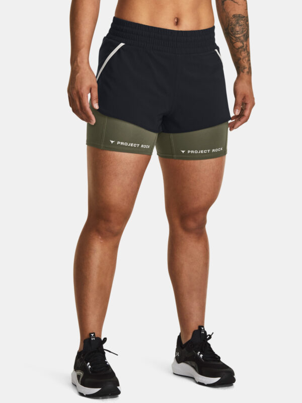 Under Armour Shorts Pjt Rck Flex Short-BLK - Women's