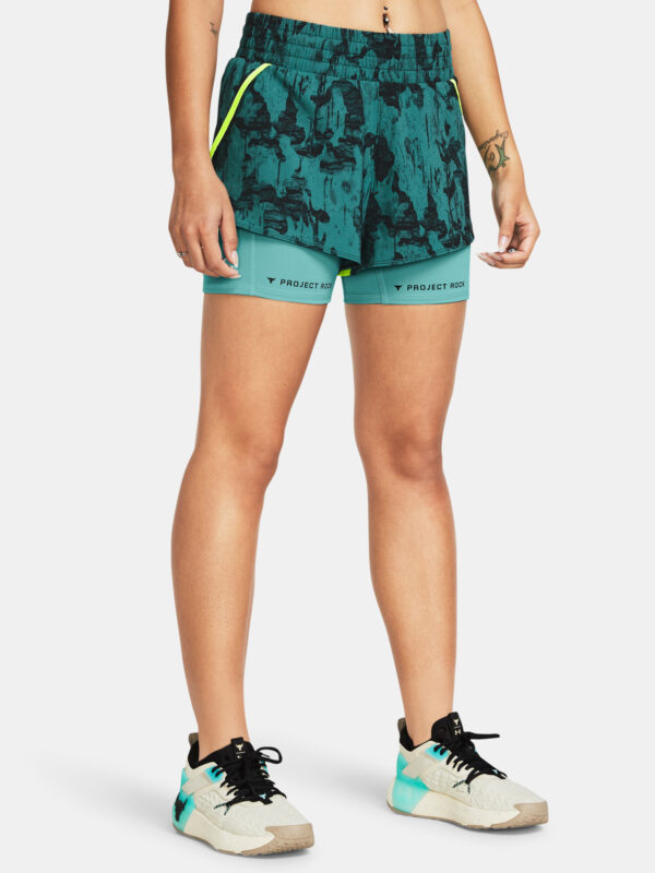 Under Armour Shorts Pjt Rck Flex St Pt-GRN - Women