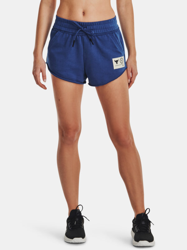 Under Armour Shorts Pjt Rck Terry Short-BLU - Women's