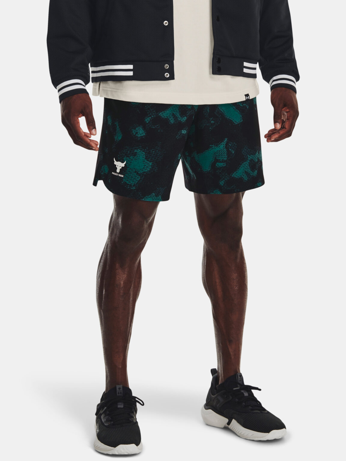 Under Armour Shorts Pjt Rock Printed Wvn Short-GRN - Men's