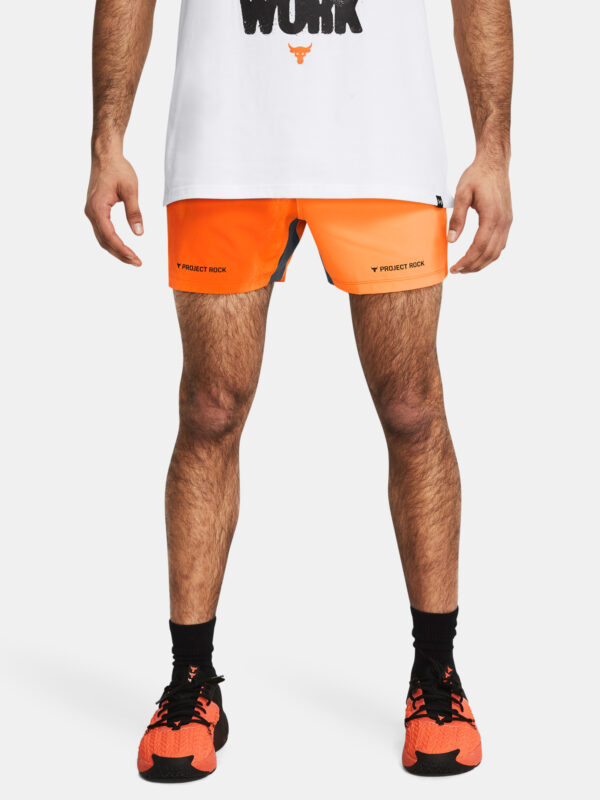 Under Armour Shorts Pjt Rock Ultimate 5in Pt Sts-ORG - Men's