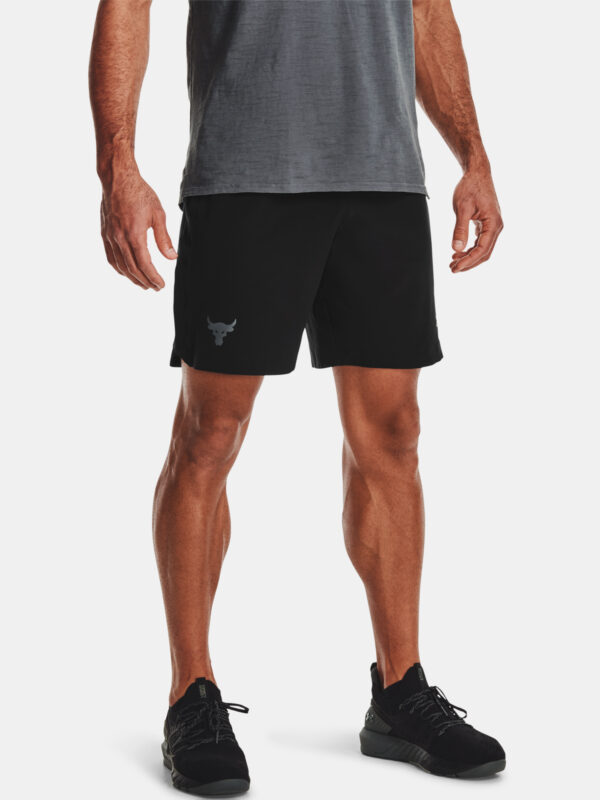 Under Armour Shorts Project Rock Snap Shorts-Blk - Mens