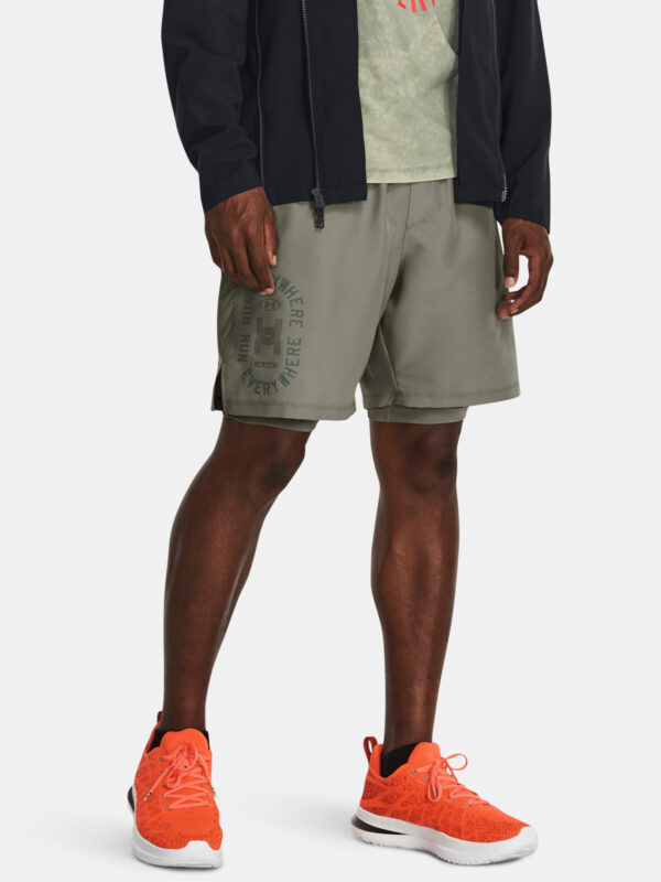 Under Armour Shorts RUN ANYWHERE SHORT-GRN - Men