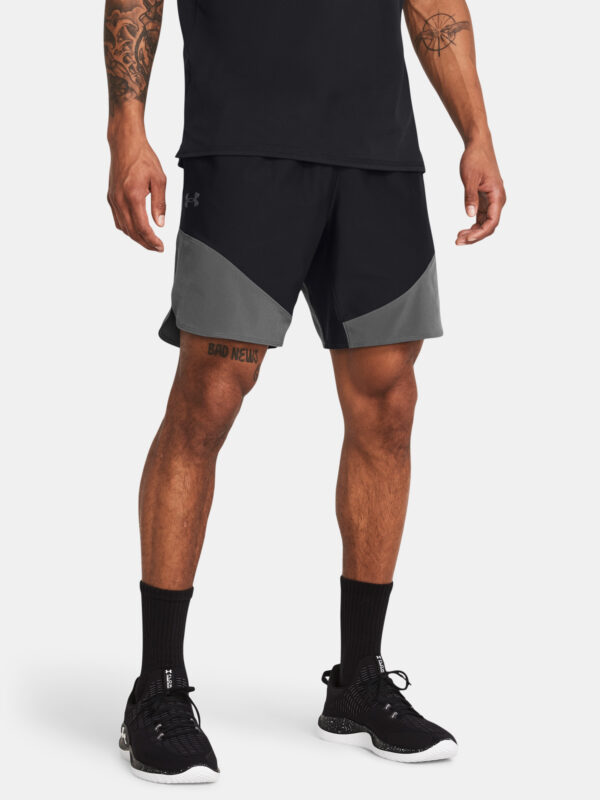Under Armour Shorts UA Peak Woven Hybrid Short-BLK - Mens