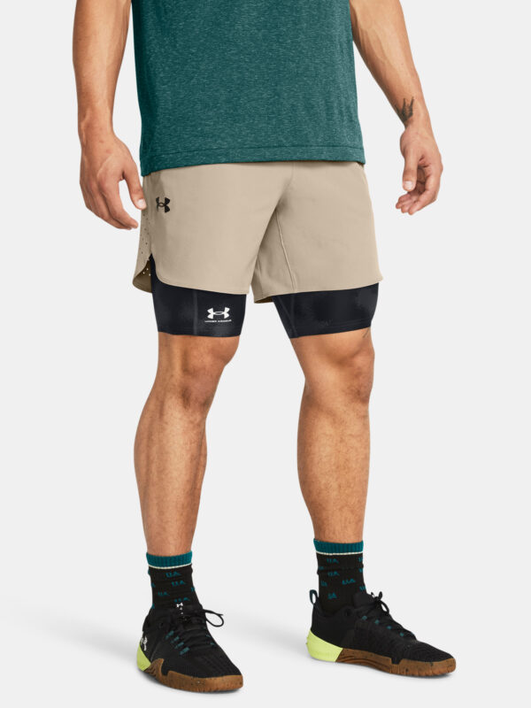 Under Armour Shorts UA Peak Woven Shorts-BRN - Mens