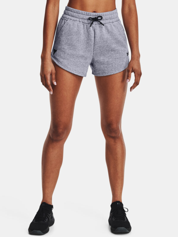 Under Armour Shorts UA Prjct Rock Fleece Short-GRY - Women